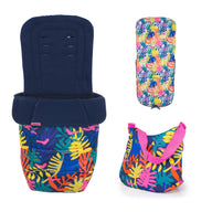 Cosatto Changing Bag and Footmuff Bundle Club Tropicana