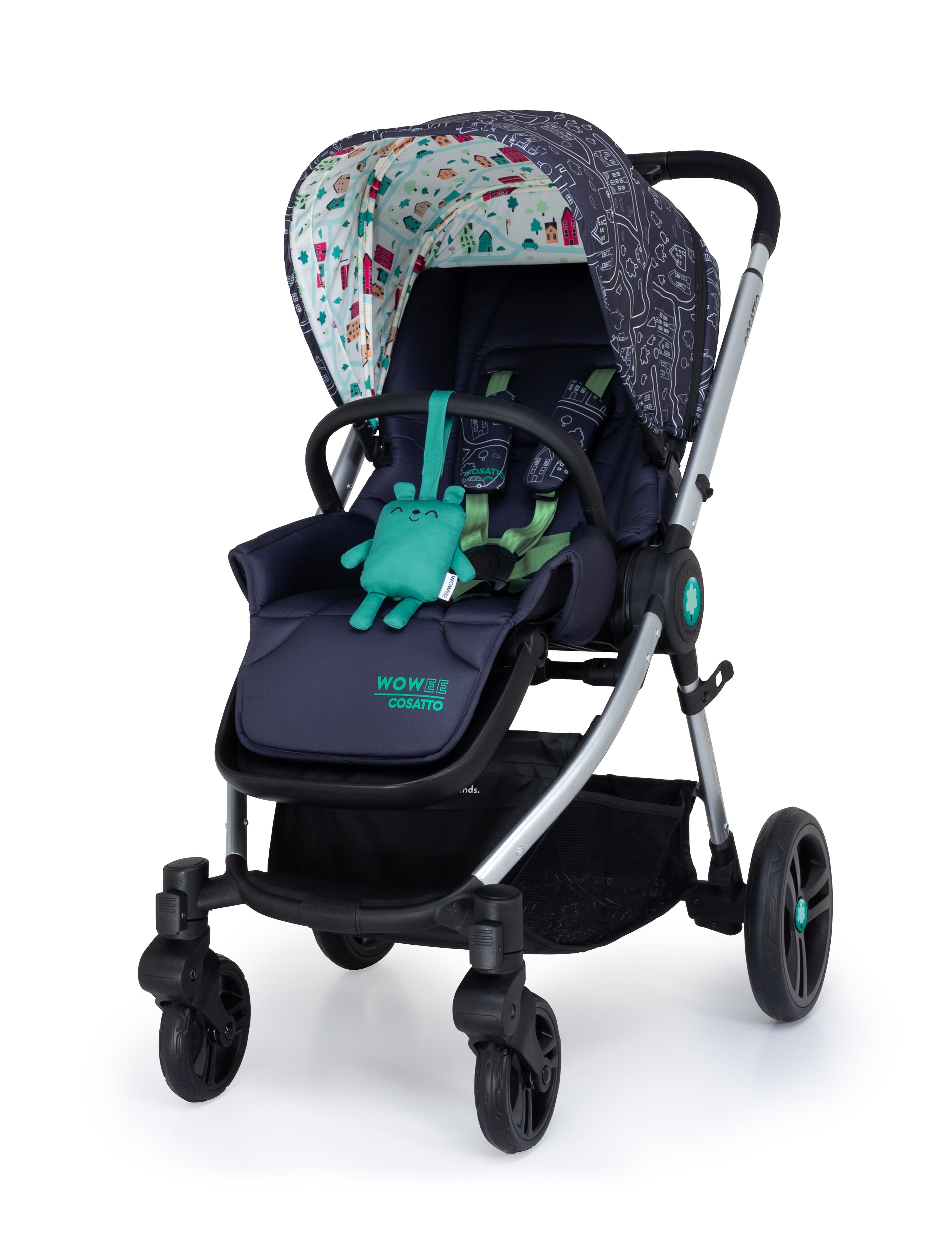 Wowee Car Seat and i-Size Base Bundle My Town