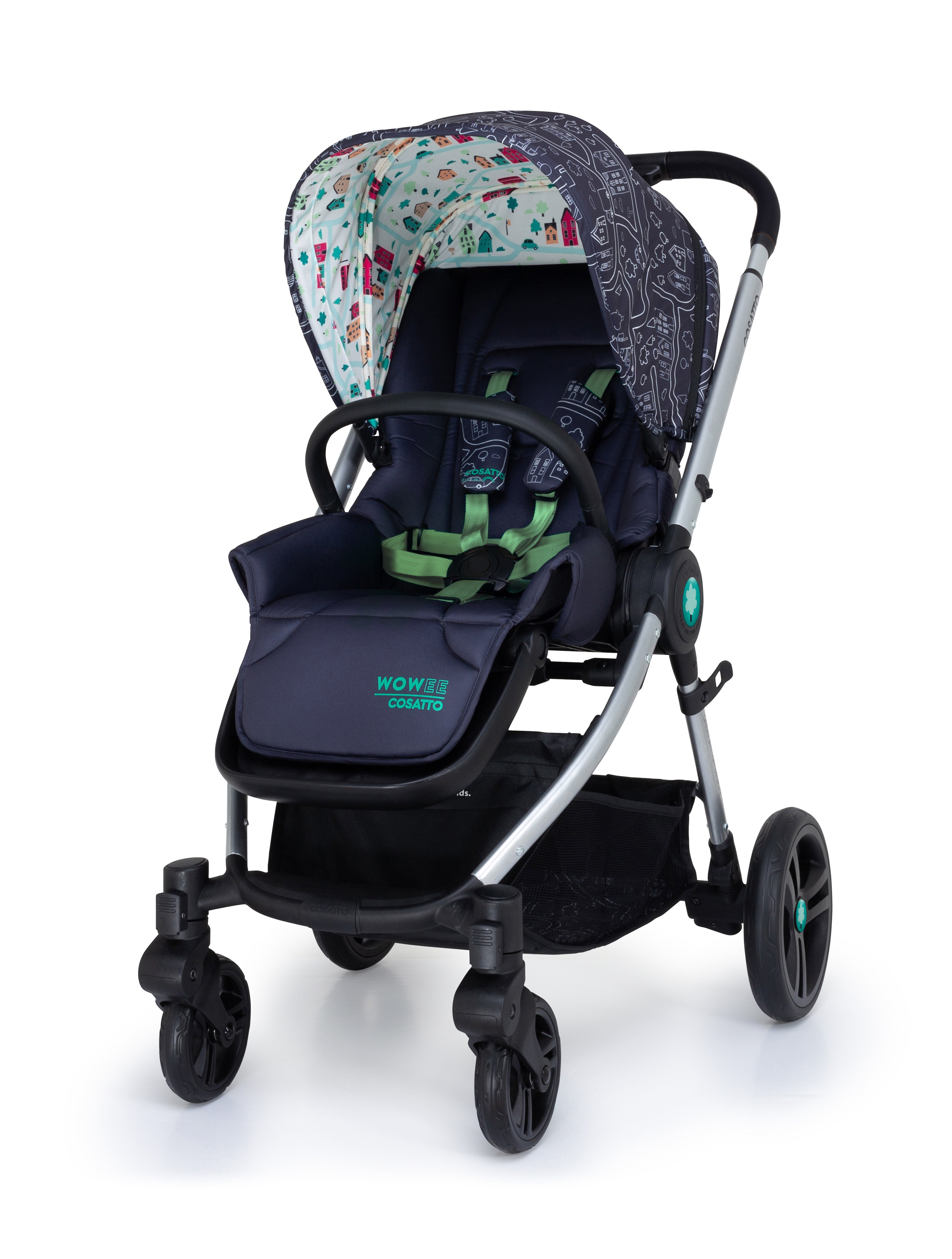 Wowee Car Seat and i-Size Base Bundle My Town