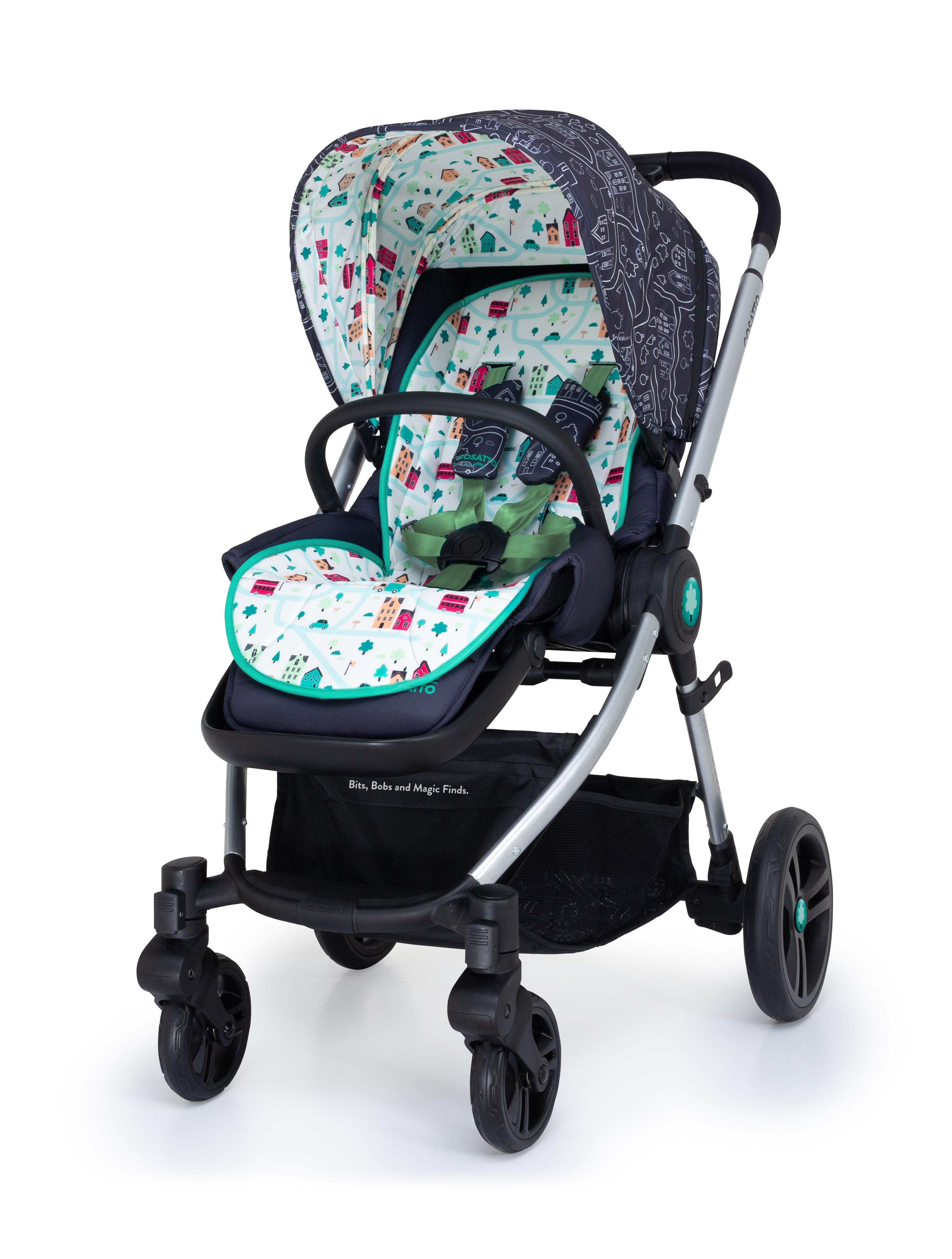 Wowee Car Seat and i-Size Base Bundle My Town