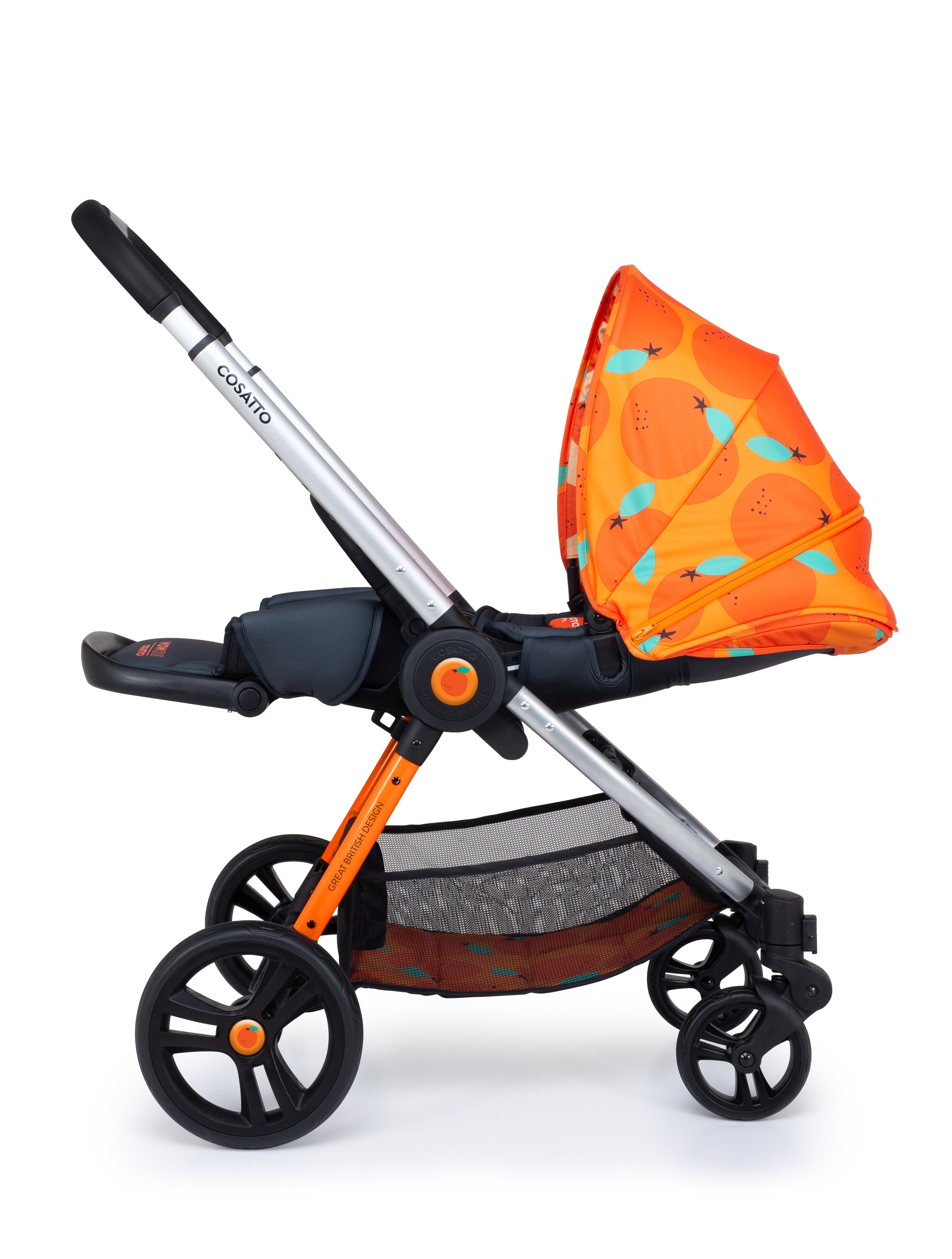 Wowee Pram & Pushchair Bundle So Orangey