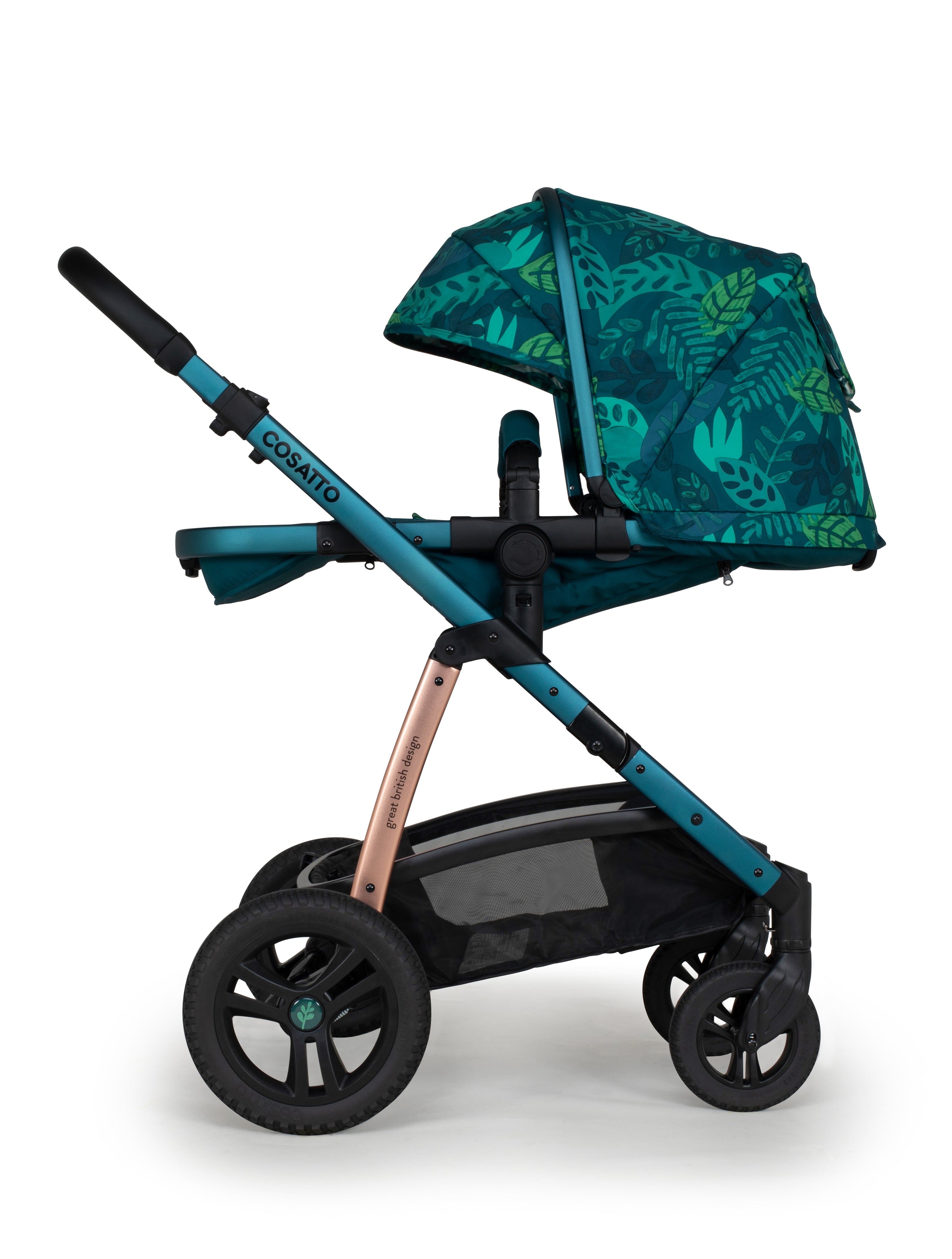 Wow 2 Pram and Pushchair Midnight Jungle