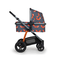 Wow 2 Car Seat Bundle Charcoal Mister Fox