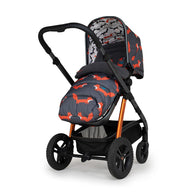 Wow 2 Car Seat Bundle Charcoal Mister Fox