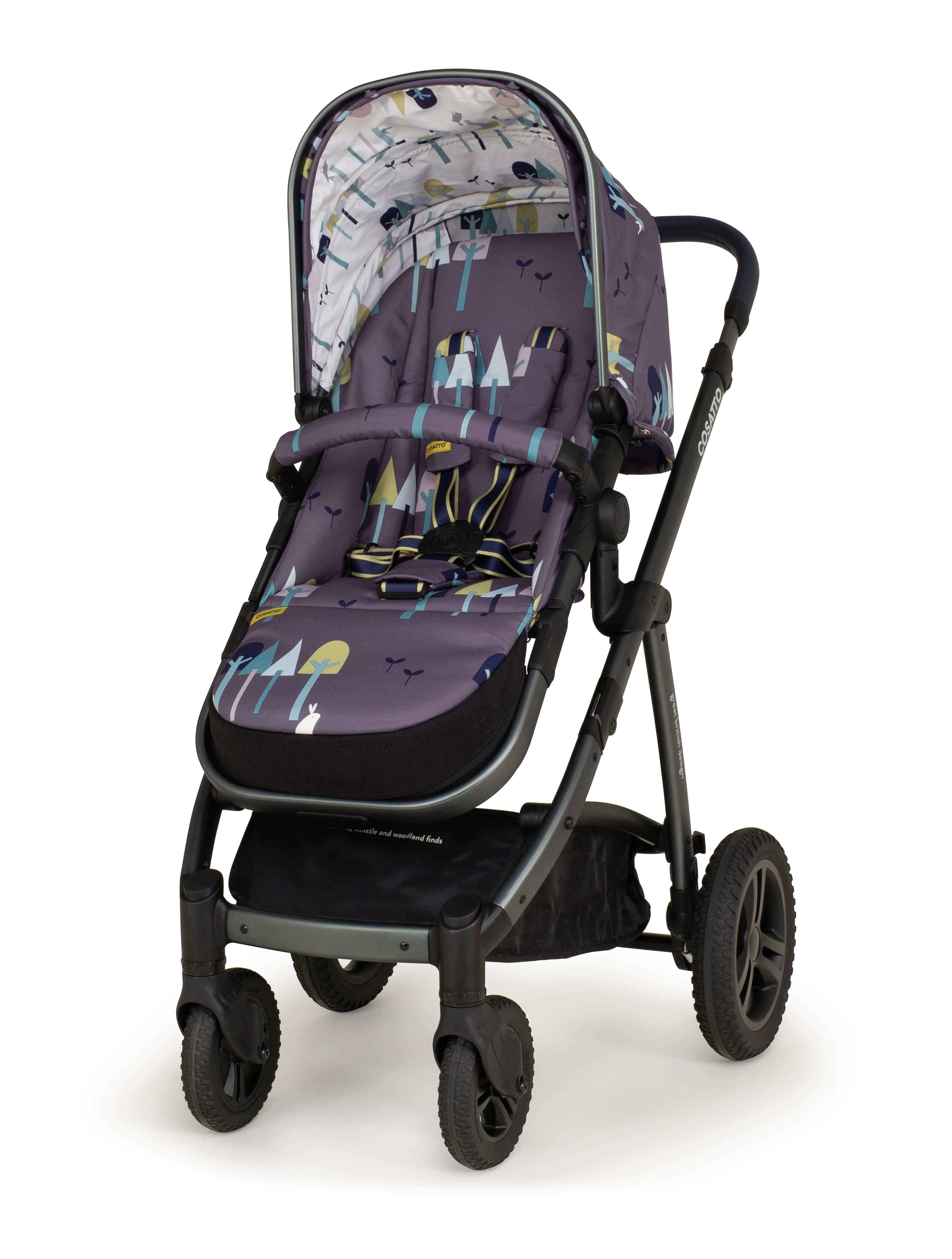 Wow 2 Car Seat and i-Size Base Bundle Wilderness (Acorn)