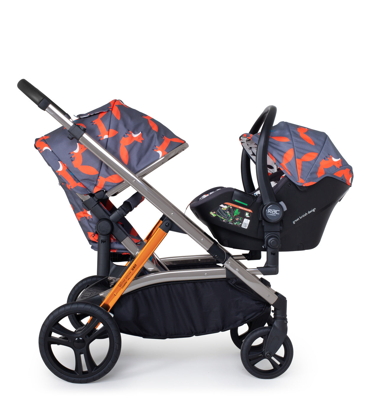 Wow XL Everything Bundle Charcoal Mister Fox