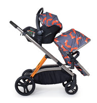 Wow XL Car Seat and i-Size Base Bundle Charcoal Mister Fox