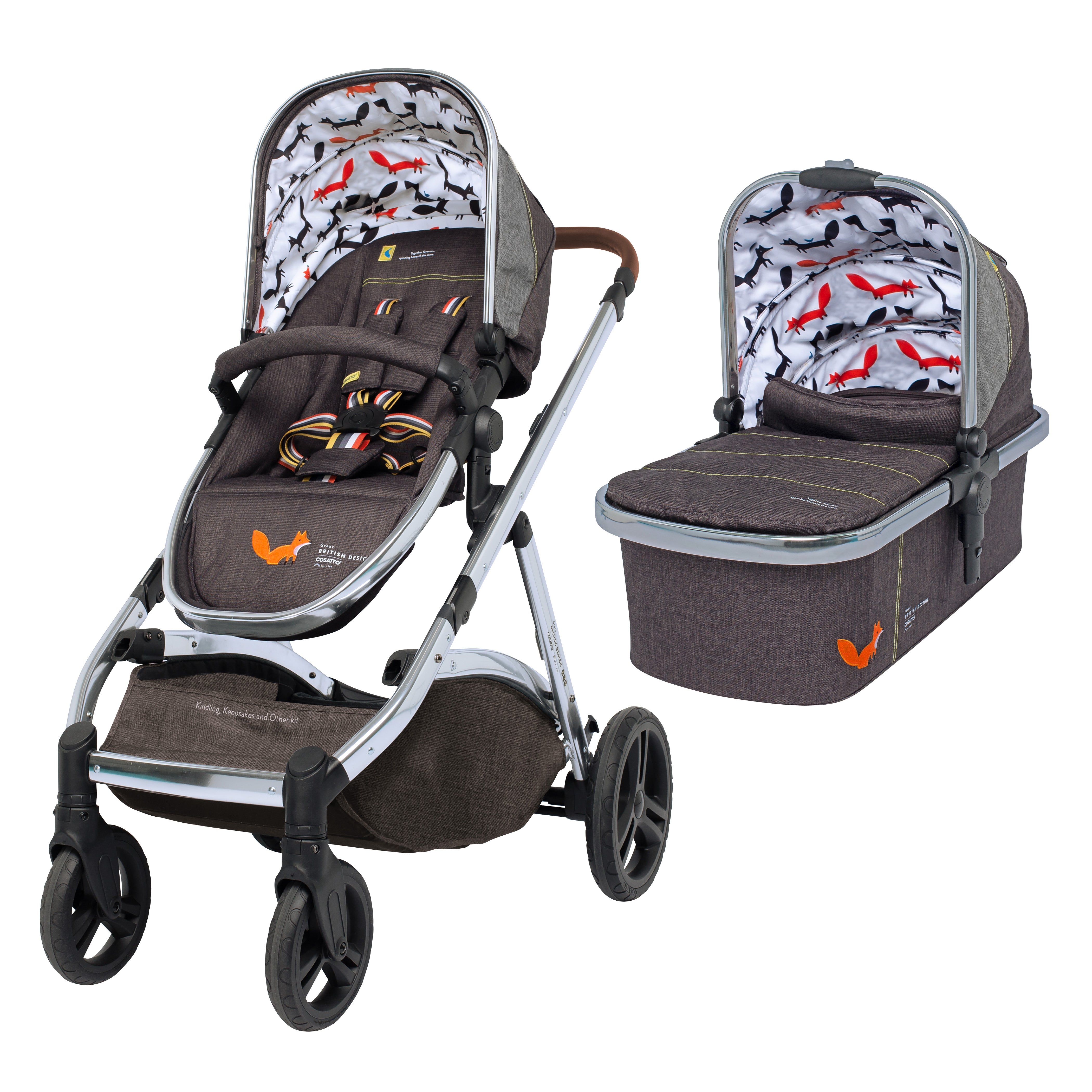 Wow XL Pram & Pushchair Mister Fox