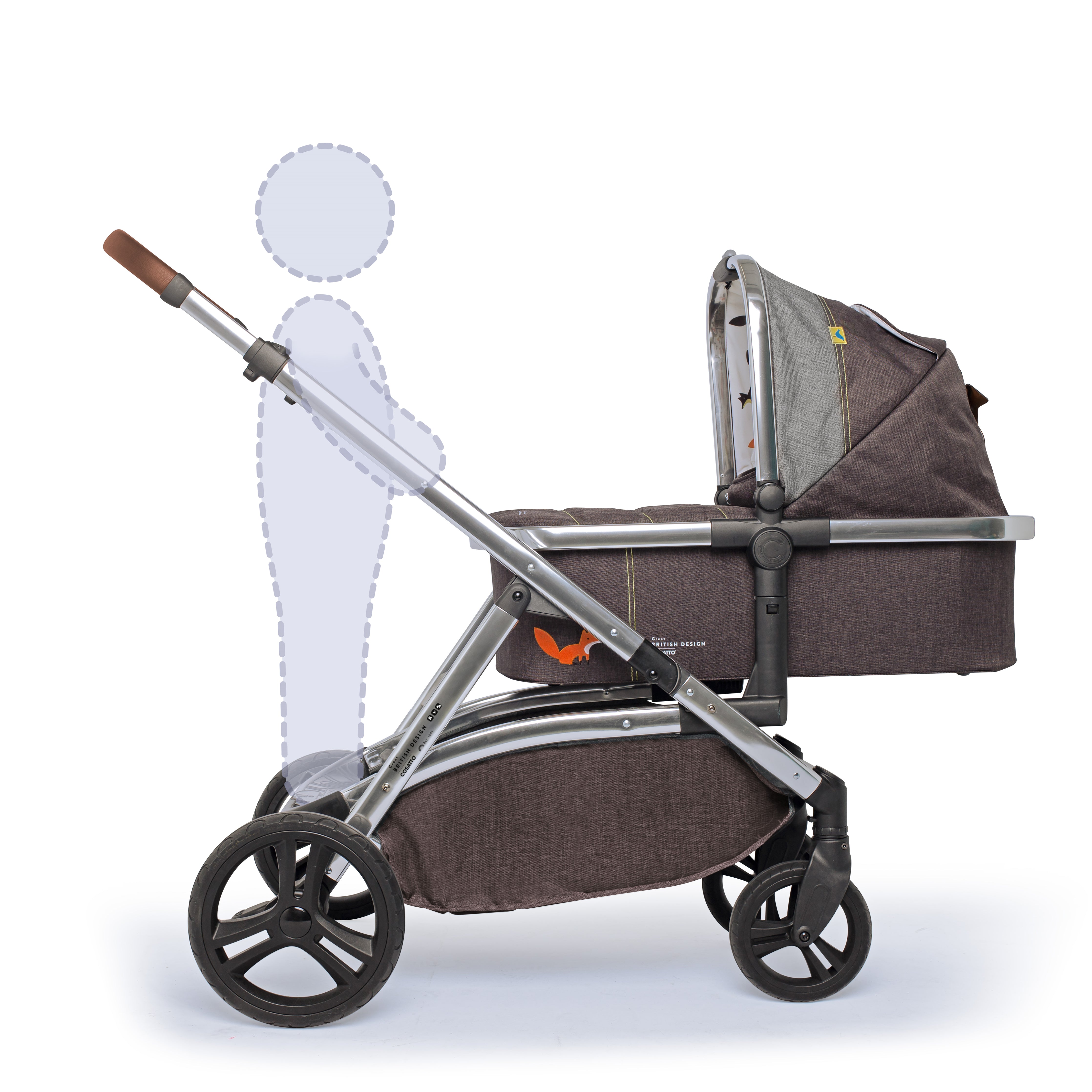 Wow XL Pram & Pushchair Mister Fox