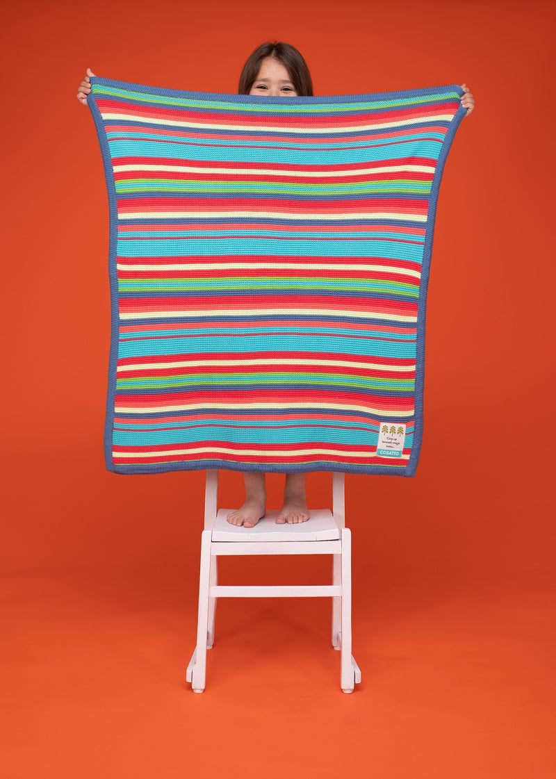 Cosatto Stripe Blanket Multi Colour - Accessory - Cosatto Ireland