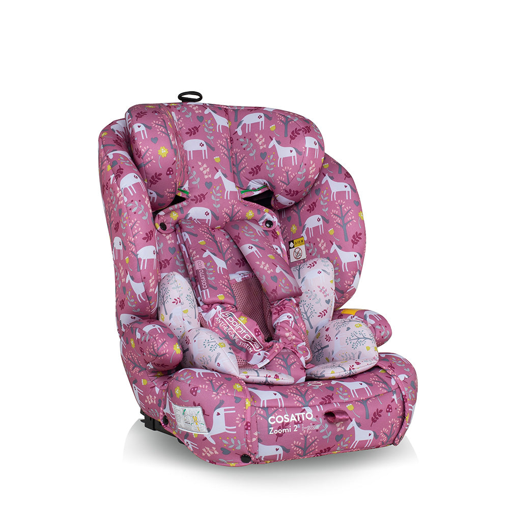 Zoomi 2 i-Size Car Seat Unicorn Garden