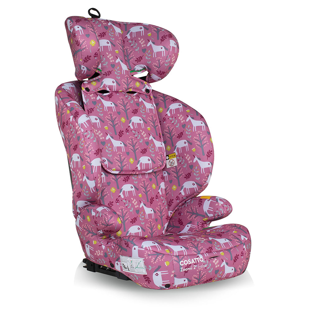 Zoomi 2 i-Size Car Seat Unicorn Garden