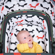 Wow 2 Pram and Pushchair Charcoal Mister Fox
