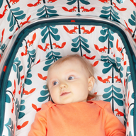 Giggle 2 in 1 i-Size Bundle Fox Friends