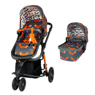 Giggle 3 Pram and Pushchair Charcoal Mister Fox