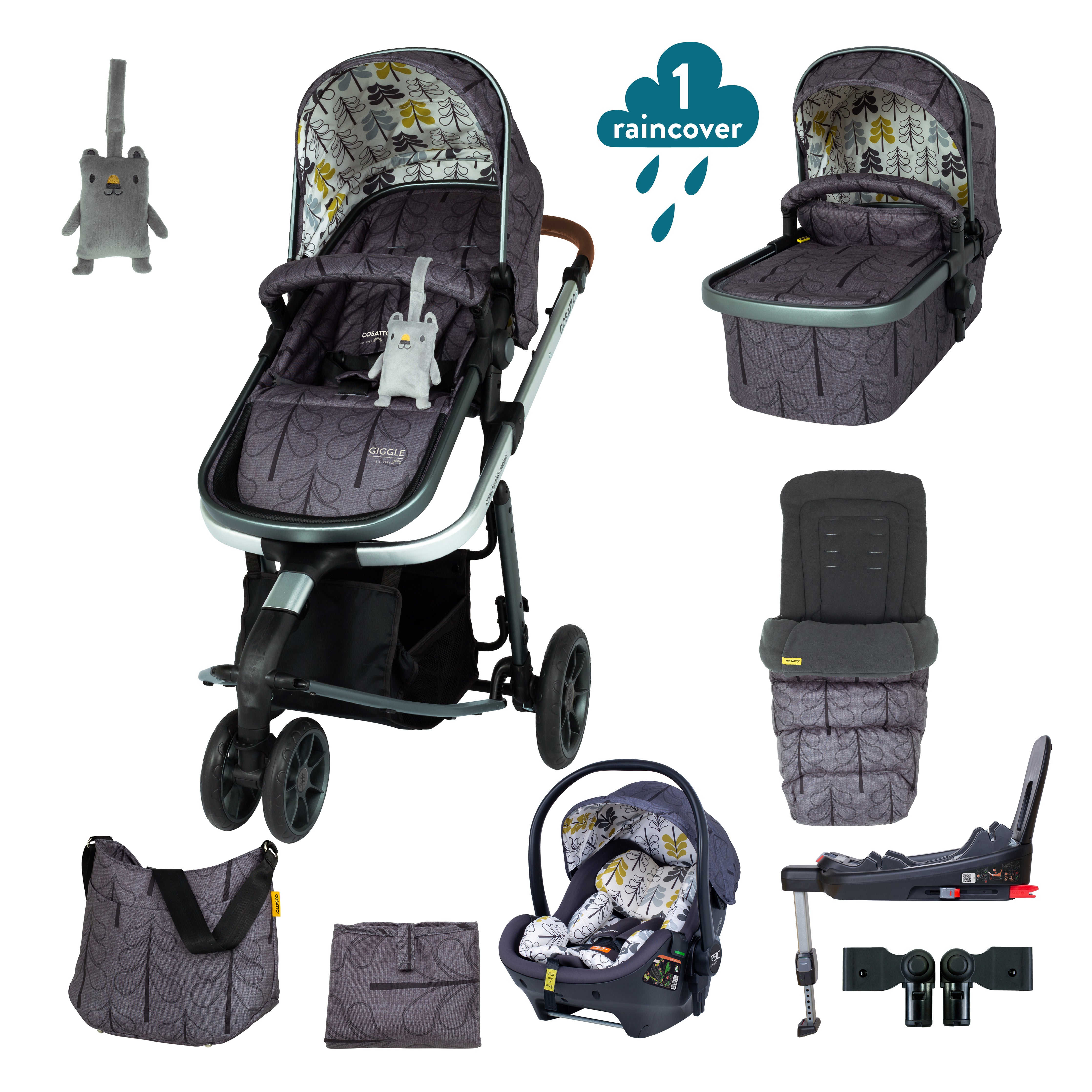 Cosatto giggle 3 travel system bundle deals