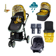 Giggle 3 Hold CarSeat Bundle Spot The Birdie Footmuff