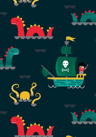 All in All Rotate Group 0+123 Car Seat Sea Monsters