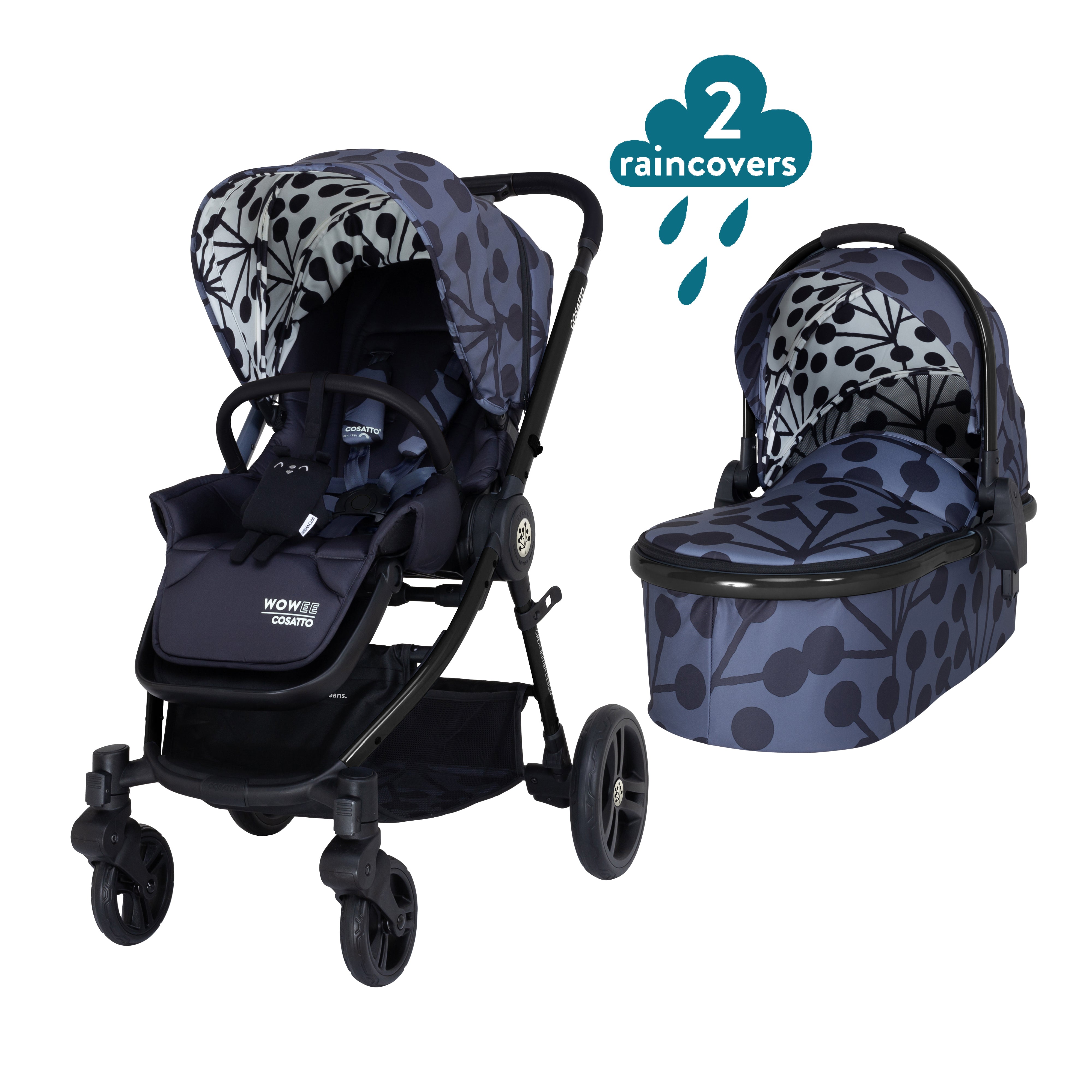 Wowee Pram & Pushchair Bundle Lunaria