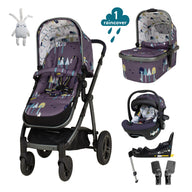 Wow 2 Car Seat and i-Size Base Bundle Wilderness