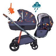 Wow Continental Pram & Pushchair Bundle Parc