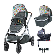 Wow XL Car Seat and i-Size Base Bundle Nordik